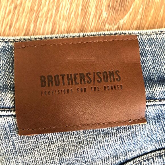 Brothers and Sons Men's Slim Straight Stretch Denim‎ Jeans - New Size 32x32 - Picture 7 of 12